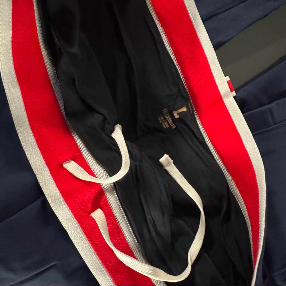 Tracksmith Navy Turnover Tights - Picture 3 of 3